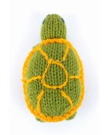 Gestrickte Fingerpuppe "Schildkröte"