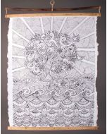 Wandposter "Nature" zum Ausmalen