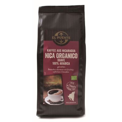 Nica suave - Bio-Kaffee gemahlen 250 g entsäuert