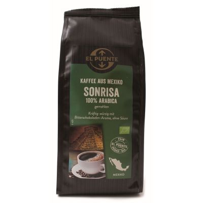 Sonrisa - Bio-Kaffee gemahlen 250 g