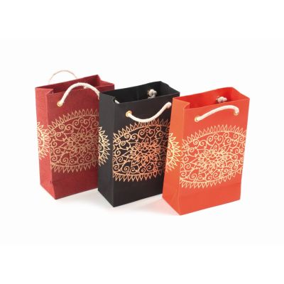 Geschenktaschen "Ornament", 3er-Set