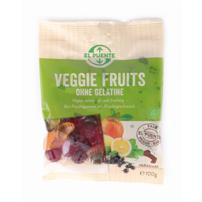 Veggie Fruits - Bio-Fruchtgummi ohne Gelatine