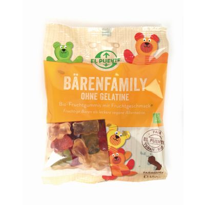 Bärenfamily - Bio-Fruchtgummi ohne Gelatine