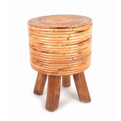 Sitzhocker "Rattan"